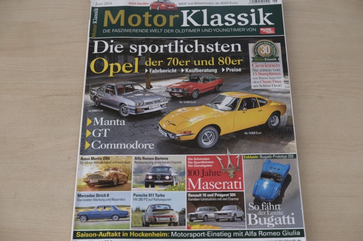 Deckblatt Motor Klassik (05/2014)